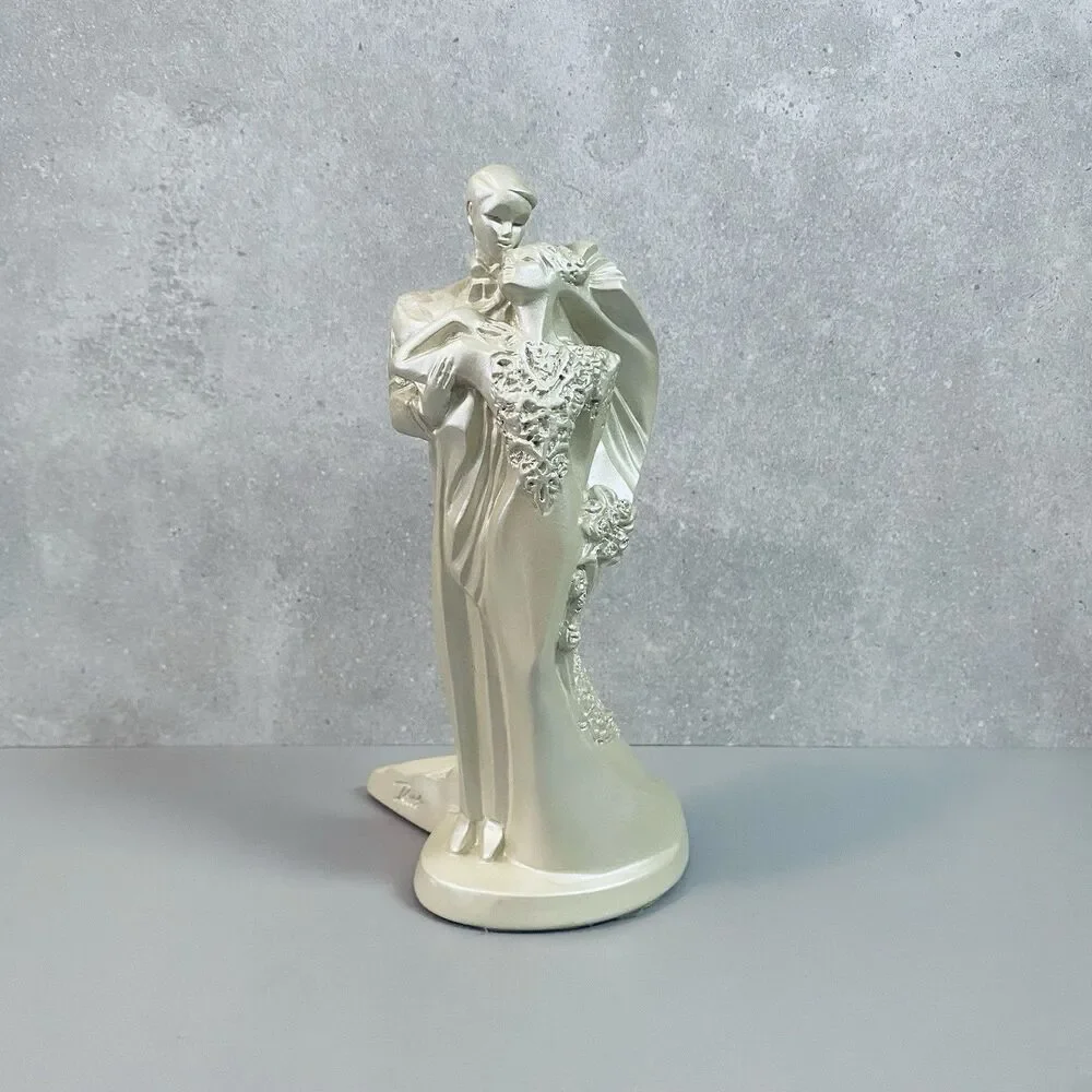 1990's Daniel Austin Pearlized 'Our Day' Wedding Figurine Statue